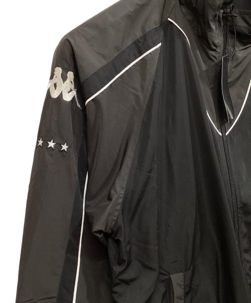 KAPPA（カッパ）KAPPA (カッパ) Cabaret Poval (キャバレーポバール) ACROMATICO TRACK JACKET ブラック サイズ:Mの古着・服飾アイテム