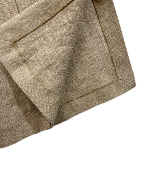 Adam et Rope（アダム エ ロペ）Adam et Rope (アダム エ ロペ) リネンスカート ベージュ サイズ:	SIZE 36の古着・服飾アイテム