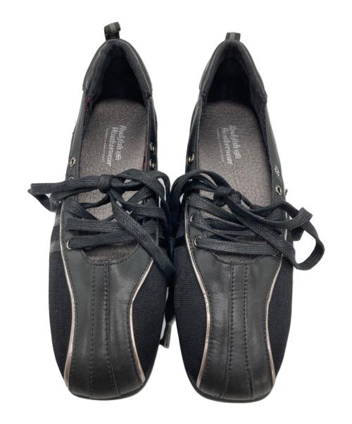 Rockfish Weatherwear（ロックフィッシュウェザーウェア）ROCKFISH WEATHERWEAR (ロックフィッシュウェザーウェア) BLISS LACEUP SNEAKERS ブラック サイズ:SIZE UK4.5の古着・服飾アイテム