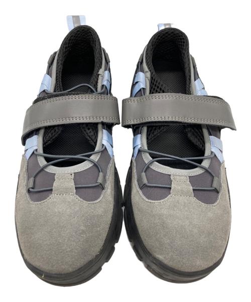 Rockfish Weatherwear（ロックフィッシュウェザーウェア）ROCKFISH WEATHERWEAR (ロックフィッシュウェザーウェア) BRYN VELCRO SNEAKERS グレー サイズ:SIZE UK4.5の古着・服飾アイテム