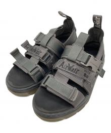 Dr.Martens（ドクターマーチン）の古着「マルチストラップ サンダル」｜グレー