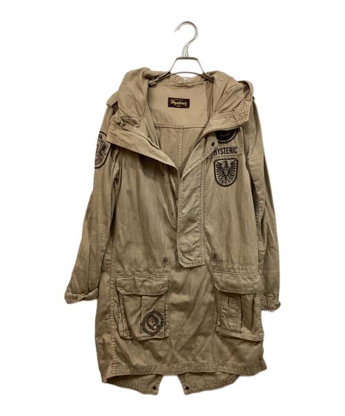 hysterics（ヒステリックス）hysterics (ヒステリックス) ミリタリーコート ベージュ サイズ:	SIZE Freeの古着・服飾アイテム