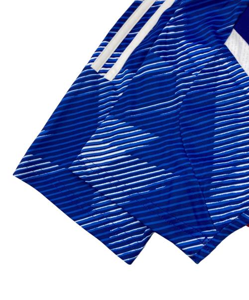 adidas（アディダス）adidas (アディダス) ゲームシャツ ブルー サイズ:Mの古着・服飾アイテム