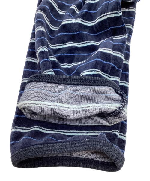 NIKE（ナイキ）NIKE (ナイキ) ベロアジップアップトップス ネイビー サイズ:	SIZE Mの古着・服飾アイテム