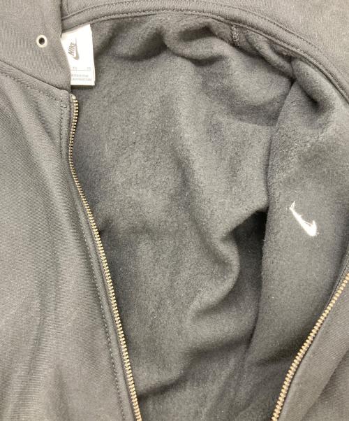 NIKE（ナイキ）NIKE (ナイキ) フルジップ スウッシュ パーカー ブラック サイズ:XLの古着・服飾アイテム
