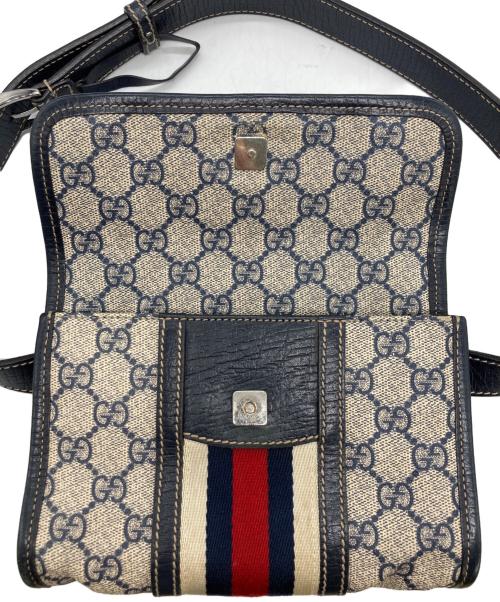 GUCCI（グッチ）GUCCI (グッチ) シェリーラインミニボディバッグ ベージュの古着・服飾アイテム