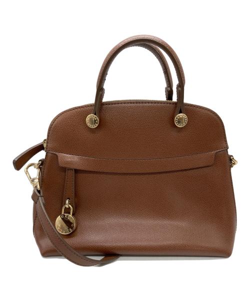 FURLA（フルラ）FURLA (フルラ) 2WAYバッグ ブラウンの古着・服飾アイテム