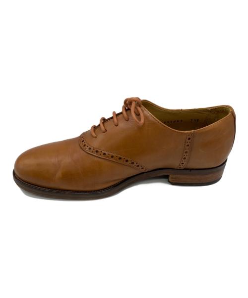 POLO RALPH LAUREN（ポロ・ラルフローレン）POLO RALPH LAUREN (ポロ・ラルフローレン) メダリオンドレスシューズ ブラウン サイズ:	SIZE 7 1/2Eの古着・服飾アイテム