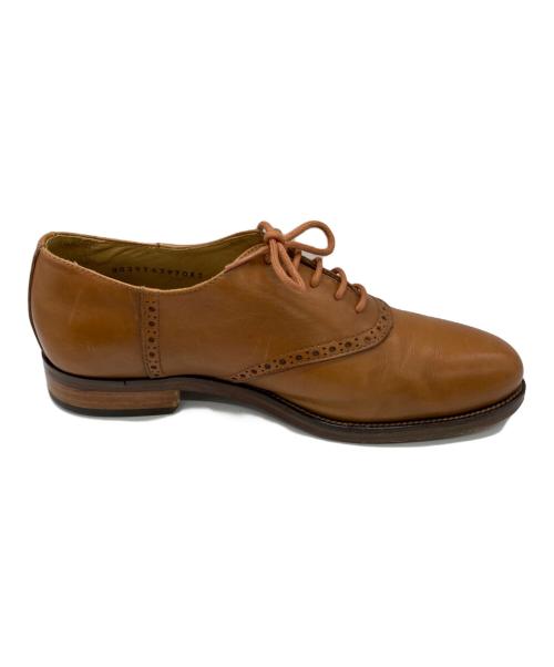 POLO RALPH LAUREN（ポロ・ラルフローレン）POLO RALPH LAUREN (ポロ・ラルフローレン) メダリオンドレスシューズ ブラウン サイズ:	SIZE 7 1/2Eの古着・服飾アイテム