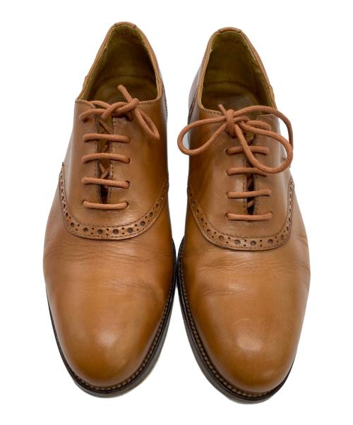 POLO RALPH LAUREN（ポロ・ラルフローレン）POLO RALPH LAUREN (ポロ・ラルフローレン) メダリオンドレスシューズ ブラウン サイズ:	SIZE 7 1/2Eの古着・服飾アイテム