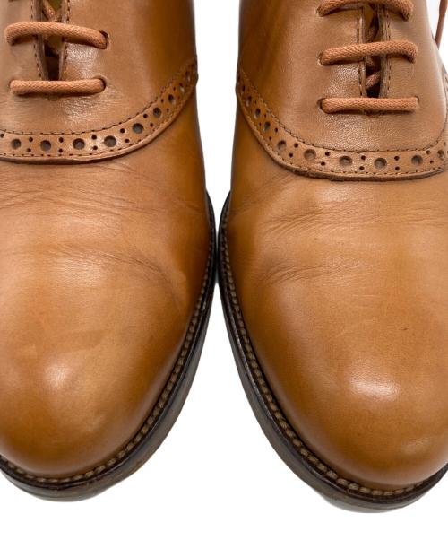 POLO RALPH LAUREN（ポロ・ラルフローレン）POLO RALPH LAUREN (ポロ・ラルフローレン) メダリオンドレスシューズ ブラウン サイズ:	SIZE 7 1/2Eの古着・服飾アイテム