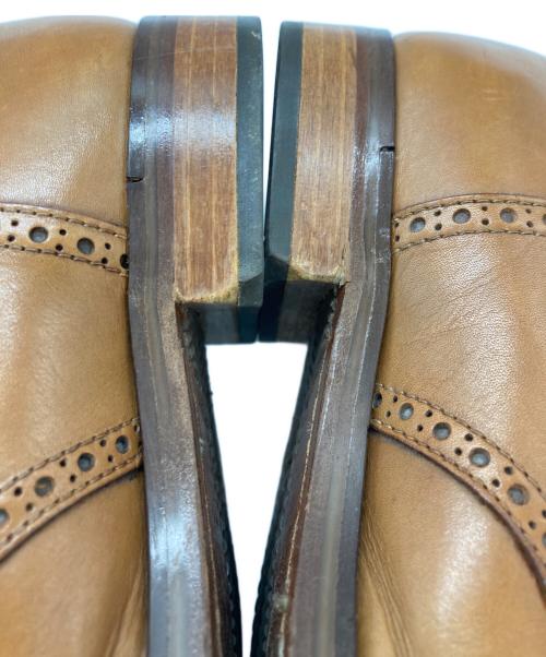 POLO RALPH LAUREN（ポロ・ラルフローレン）POLO RALPH LAUREN (ポロ・ラルフローレン) メダリオンドレスシューズ ブラウン サイズ:	SIZE 7 1/2Eの古着・服飾アイテム