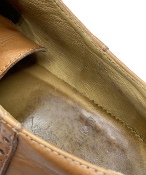 POLO RALPH LAUREN（ポロ・ラルフローレン）POLO RALPH LAUREN (ポロ・ラルフローレン) メダリオンドレスシューズ ブラウン サイズ:	SIZE 7 1/2Eの古着・服飾アイテム