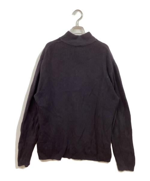 Calvin Klein（カルバンクライン）Calvin Klein (カルバンクライン) ハーフジップニット グレー サイズ:	SIZE XLの古着・服飾アイテム