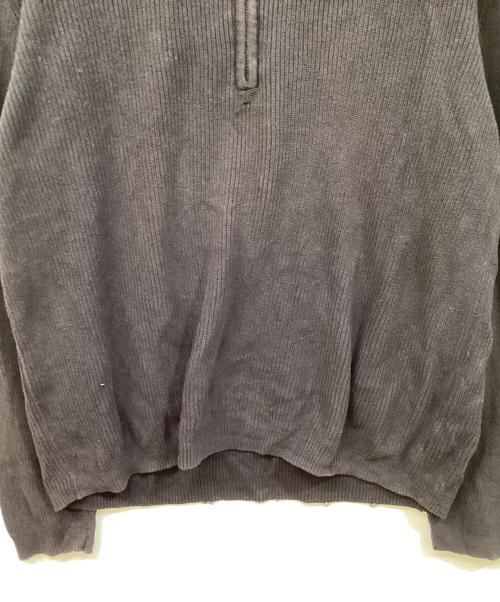 Calvin Klein（カルバンクライン）Calvin Klein (カルバンクライン) ハーフジップニット グレー サイズ:	SIZE XLの古着・服飾アイテム