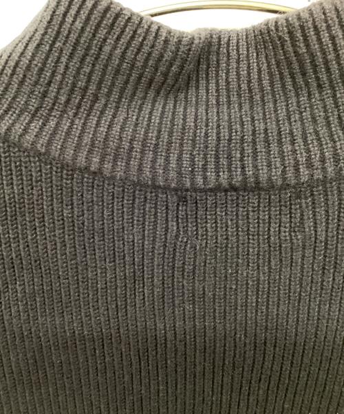 Calvin Klein（カルバンクライン）Calvin Klein (カルバンクライン) ハーフジップニット グレー サイズ:	SIZE XLの古着・服飾アイテム