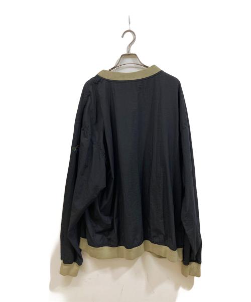 GREG NORMAN（グレッグノーマン）GREG NORMAN (グレッグノーマン) PULLOVER SPORTS JACKET ブラック サイズ:XLの古着・服飾アイテム