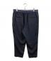 icB (アイシービー) FluidBackSatinドロストパンツ ブラック サイズ:SIZE 46：5000円