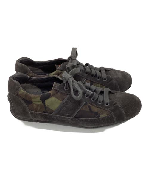 PRADA SPORTS（プラダスポーツ）PRADA SPORTS (プラダスポーツ) スウェードローカットスニーカー ブラック サイズ:SIZE 6の古着・服飾アイテム