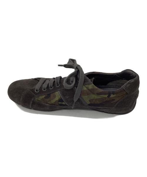 PRADA SPORTS（プラダスポーツ）PRADA SPORTS (プラダスポーツ) スウェードローカットスニーカー ブラック サイズ:SIZE 6の古着・服飾アイテム