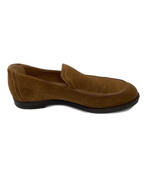 JIMMY CHOO（ジミーチュウ）JIMMY CHOO (ジミーチュウ) スウェードローファー ブラウン サイズ:SIZE 40の古着・服飾アイテム