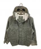 C.P COMPANYシーピーカンパニー）の古着「FLATT NYLON LA MILLE JACKET」｜グリーン