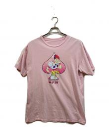USED（ユーズド）の古着「プリントTシャツ」｜ピンク