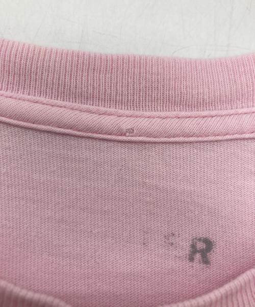 USED（ユーズド）USED (ユーズド) プリントTシャツ ピンク サイズ:実寸をご確認くださいの古着・服飾アイテム