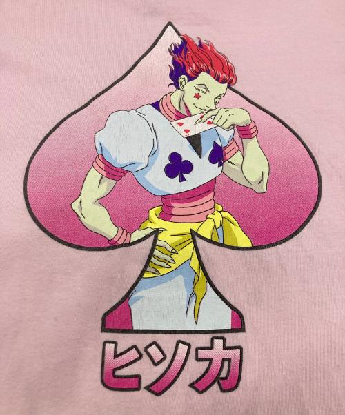 USED（ユーズド）USED (ユーズド) プリントTシャツ ピンク サイズ:実寸をご確認くださいの古着・服飾アイテム