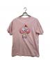 USED（ユーズド）の古着「プリントTシャツ」｜ピンク