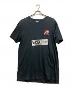 DIESELディーゼル）の古着「プリントTシャツ」｜ブラック