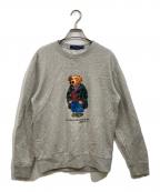 POLO RALPH LAURENポロ・ラルフローレン）の古着「プリントスウェット」｜グレー
