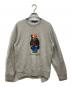 POLO RALPH LAUREN（ポロ・ラルフローレン）の古着「プリントスウェット」｜グレー
