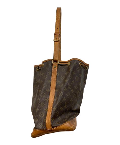LOUIS VUITTON（ルイ ヴィトン）LOUIS VUITTON (ルイ ヴィトン) ノエ巾着 ショルダーバッグ ブラウンの古着・服飾アイテム