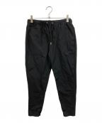 MAGINEマージン）の古着「STRETCH NYLON TAPERED PANTS」｜ブラック