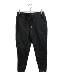MAGINE（マージン）の古着「STRETCH NYLON TAPERED PANTS」｜ブラック