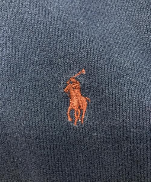 POLO RALPH LAUREN（ポロ・ラルフローレン）POLO RALPH LAUREN (ポロ・ラルフローレン) ハーフジップスウェット ネイビー サイズ:Lの古着・服飾アイテム
