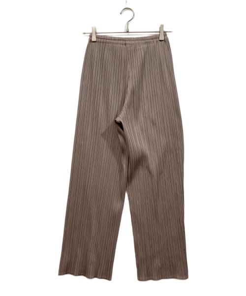 PLEATS PLEASE（プリーツプリーズ）PLEATS PLEASE (プリーツプリーズ) プリーツパンツ ベージュ サイズ:SIZE 2の古着・服飾アイテム