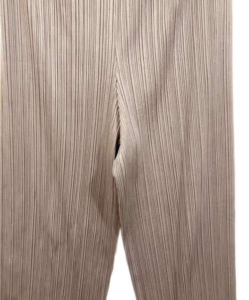PLEATS PLEASE（プリーツプリーズ）PLEATS PLEASE (プリーツプリーズ) プリーツパンツ ベージュ サイズ:SIZE 2の古着・服飾アイテム