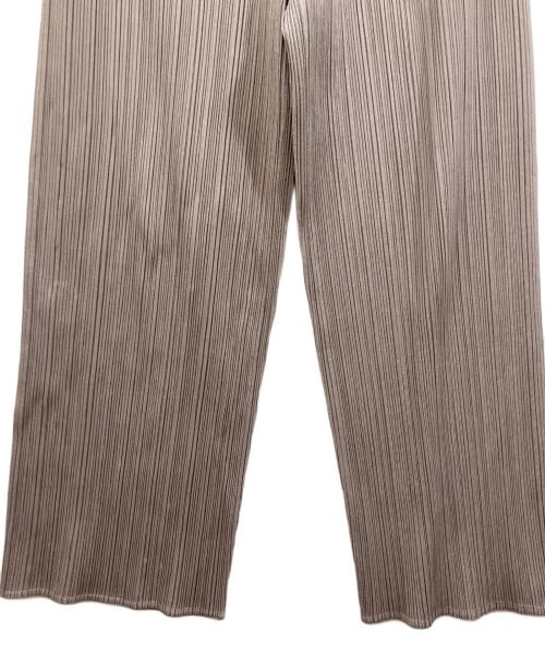 PLEATS PLEASE（プリーツプリーズ）PLEATS PLEASE (プリーツプリーズ) プリーツパンツ ベージュ サイズ:SIZE 2の古着・服飾アイテム