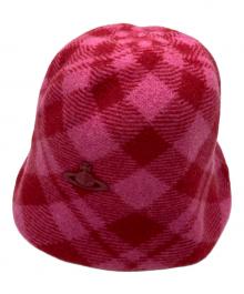 Vivienne Westwood（ヴィヴィアンウエストウッド）の古着「ハット」｜ピンク