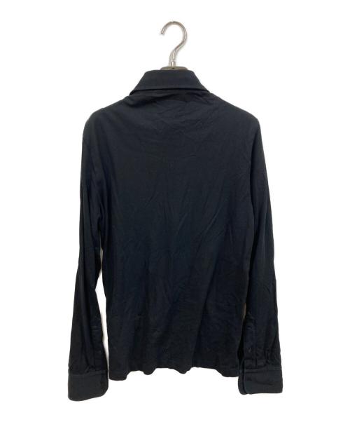 RALPH LAUREN Purple Label（ラルフ ローレン パープル レーベル）RALPH LAUREN PURPLE LABEL (ラルフ ローレン パープル レーベル) ポロシャツ ブラック サイズ:	SIZE XSの古着・服飾アイテム