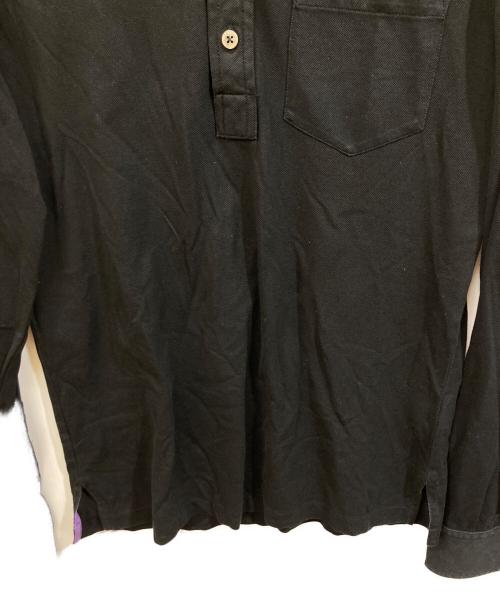 RALPH LAUREN Purple Label（ラルフ ローレン パープル レーベル）RALPH LAUREN PURPLE LABEL (ラルフ ローレン パープル レーベル) ポロシャツ ブラック サイズ:	SIZE XSの古着・服飾アイテム