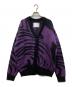ADAM PATEK（アダムパテック）の古着「mohair mixed cardigan marble」｜パープル