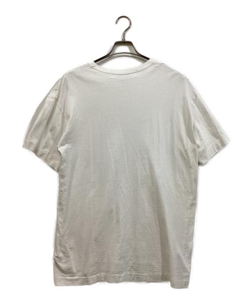 PLAY COMME des GARCONS（プレイコムデギャルソン）PLAY COMME des GARCONS (プレイコムデギャルソン) ハートワッペンTシャツ ホワイト サイズ:XXLの古着・服飾アイテム