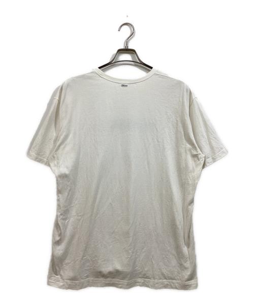 PAPAS（パパス）PAPAS (パパス) PAPASロゴプリントTシャツ ホワイト サイズ:LLの古着・服飾アイテム