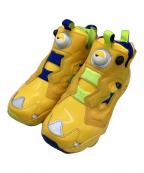 REEBOK×ミニオンズリーボック×ミニオンズ）の古着「Instapump Fury Shoes」｜イエロー