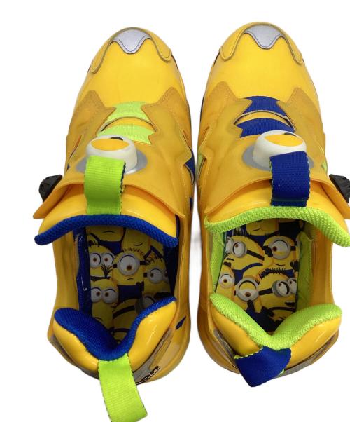 REEBOK（リーボック）REEBOK (リーボック) ミニオンズ (ミニオンズ) Instapump Fury Shoes イエロー サイズ:24cmの古着・服飾アイテム