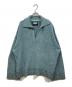 MAISON SPECIAL（メゾンスペシャル）の古着「Plating Skipper Prime-Over Knit Pullover」｜ブルー