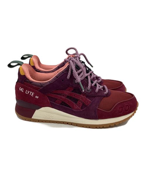 asics（アシックス）asics (アシックス) GEL-LYTE III OG BORDEAUX/WINE レッド サイズ:24cmの古着・服飾アイテム